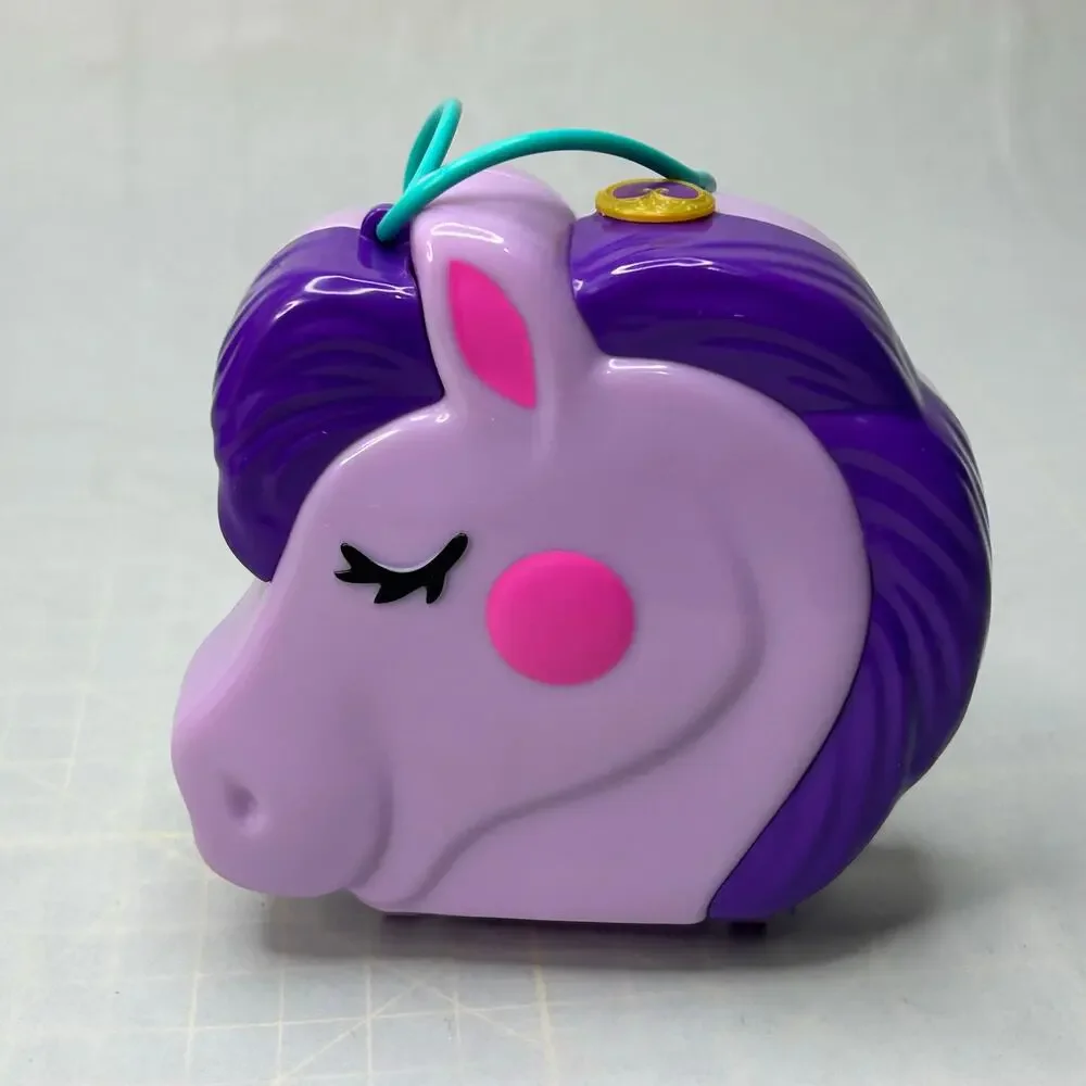 Polly Pocket Jumpin' Style Pony Compact Toy Mattel 2020 With Micro Horse